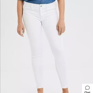 American Eagle Next Level White Jeans